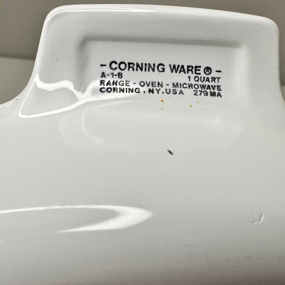 Vintage Corning Ware Spice of Life L’Echalote 1 Quart Casserole A-1-B – No Lid - Picture 3 of 8
